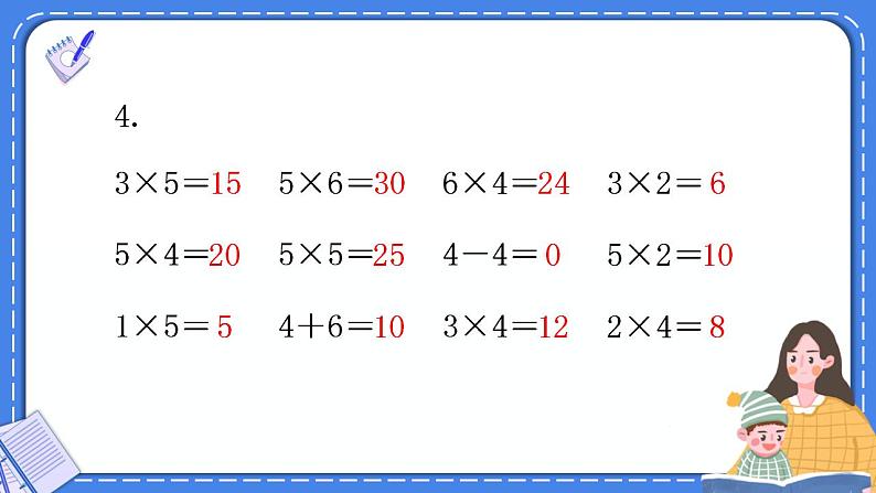 苏教版数学二上 表内乘法 (一) 复习 课件PPT第5页