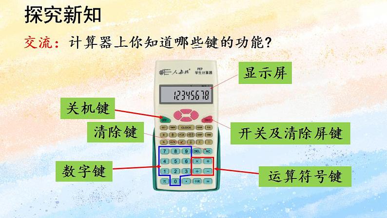 人教版4上数学 1.9 用计算器计算 课件+教案+练习03