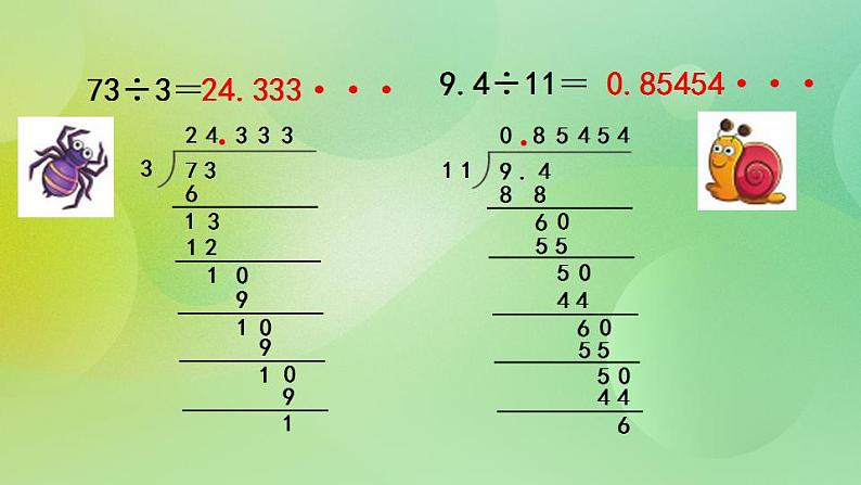 1.9 循环小数课件第4页