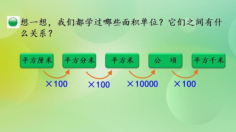 6.3 面积单位的换算-北师大版数学五年级上册课件+练习08