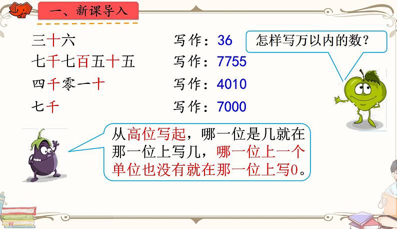 人教版四年级上册数学第一单元——3.亿以内数的写法 练习课件03