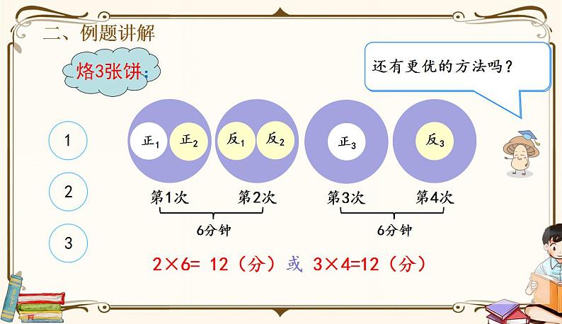 人教版四年级上册数学第八单元——2.烙饼问题07