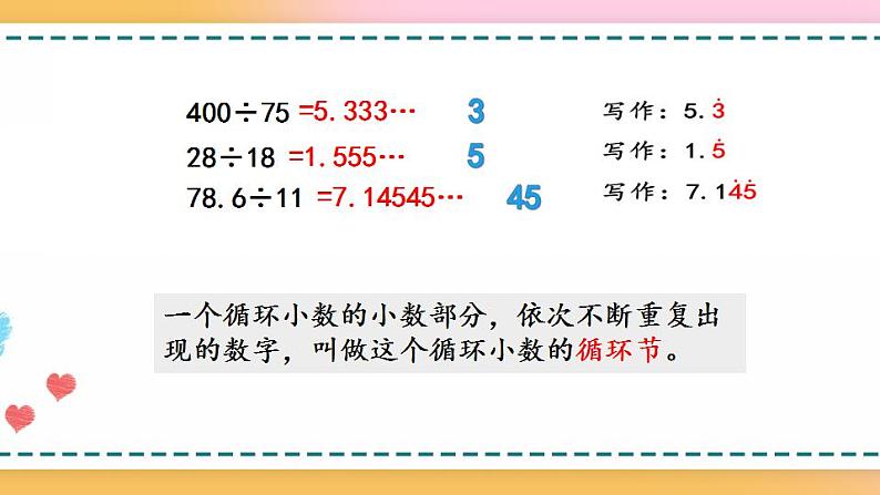 3.9 认识循环小数、有限小数和无限小数-人教版数学五年级上册课件+练习08