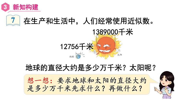 【同步备课】第6课时 求近似数再改写（课件）四年级数学上册（人教版）第6页