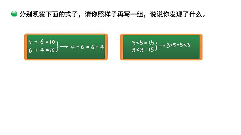 小学数学 北师大版 四上 第四单元第3课时《加法交换律和乘法交换律》课件第8页