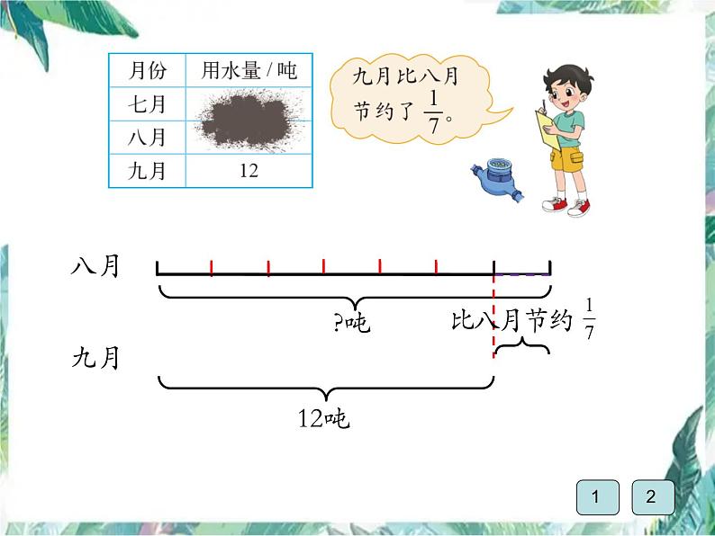 北师大版  六年级上册 分数混合运算（三）公开课课件第6页