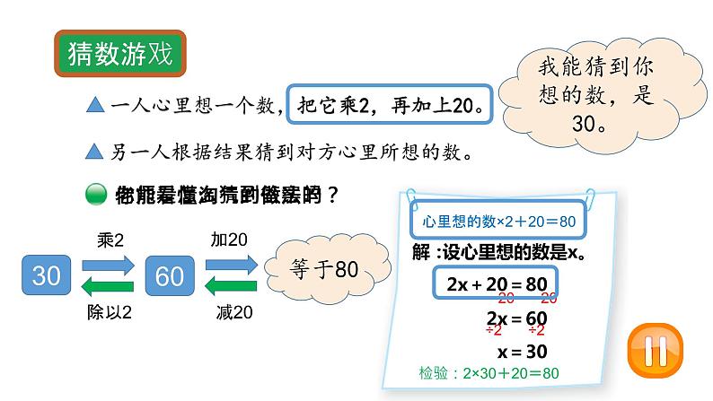 小学数学 北师大版 四下 第五单元第7课时《猜数游戏》课件第3页