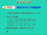 2022五年级数学下册二折线统计图第2课时复式折线统计图习题课件苏教版
