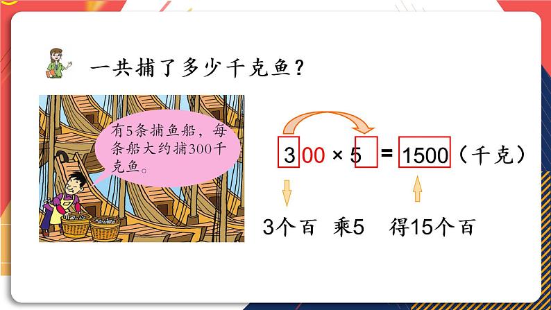 青岛版数学三上 信息窗1 三位数乘一位数（不进位）的笔算乘法 课件PPT07