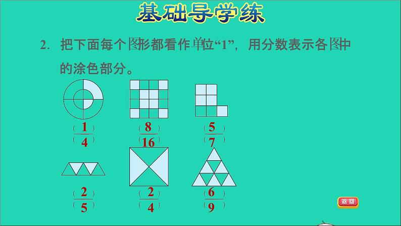 2022五年级数学下册四分数的意义和性质第1课时分数的意义习题课件苏教版04