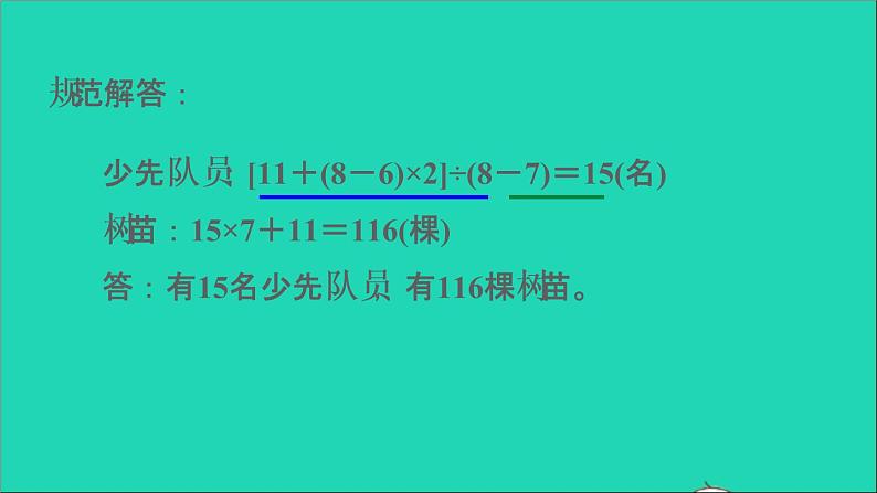 2022五年级数学下册七解决问题的策略第9招用转化思想解决问题课件苏教版04