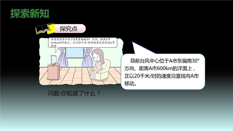 【同步备课】六年级数学上册 第二单元 第1课时 用方向和距离描述某个点的位置 同步教学课件（人教版）06