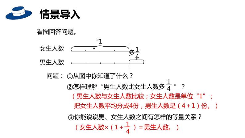 【同步备课】六年级数学上册 第三单元 第6课时 已知一个数比另一个数多（少）几分之几求这个数 同步教学课件（人教版）04