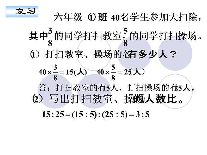 六年级上册数学课件－ 4.1比的应用 ｜人教版  (共14张PPT)02