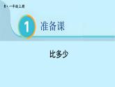 人教版一年级数学上册课件 1准备课 第2课时 比多少