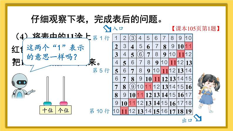 人教版一年级数学上册课件 9总复习 第1课时 1~20各数的认识第8页