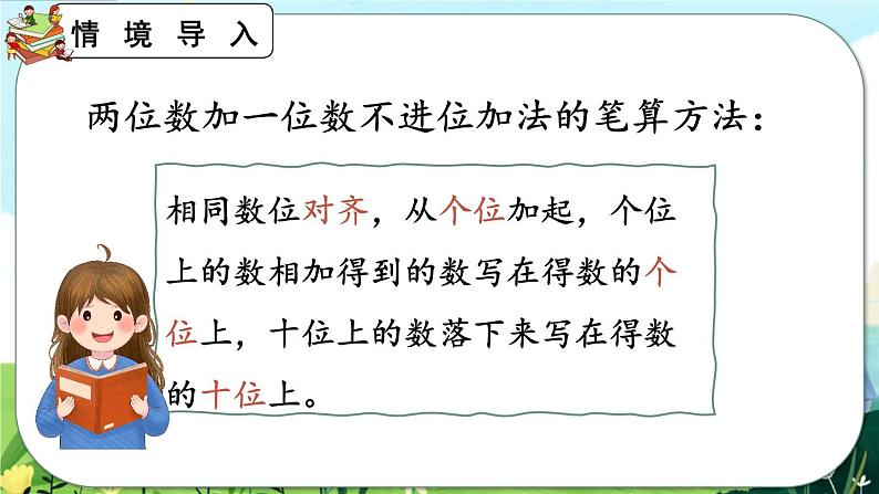 2.1.2《两位数加两位数（不进位）笔算》课件第3页