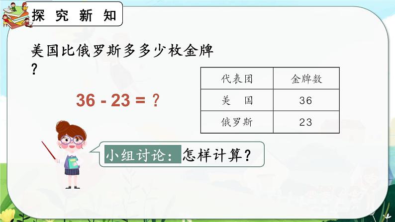 2.2.1《两位数减两位数（不退位）笔算》课件第5页