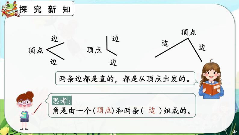 【最新教材插图】人教版数学二上 3.1《认识角》课件+教案+练习06