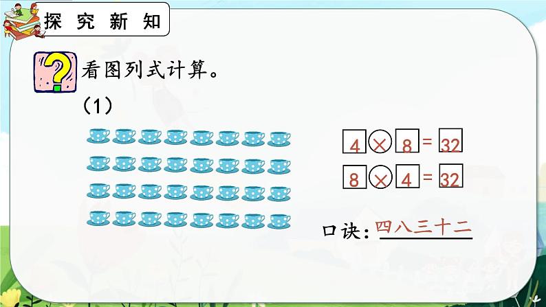 【最新教材插图】人教版数学二上 6.6《练习十九》课件+练习07
