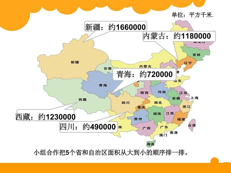 北师大版四年级数学上册 国土面积 公开课课件04