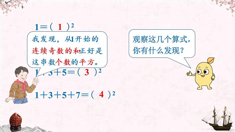 【同步备课】小学数学六年级上册 第八单元-运用数形结合探索规律-教学课件（人教版)第6页