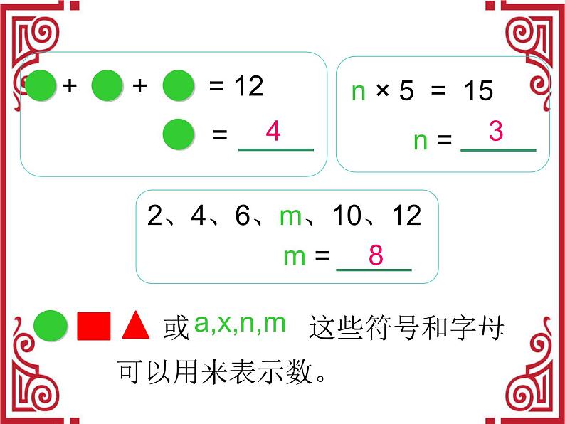 五年级上册数学课件：5.1用字母表示数（人教版）(共10张PPT)第5页