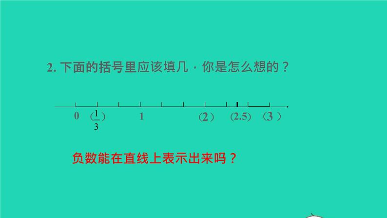 2022六年级数学下册第1单元负数第2课时正负数的表示预习课件新人教版03