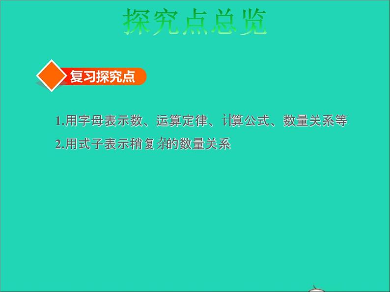 2022六年级数学下册第7单元总复习1数与代数第7课时式与方程授课课件苏教版第3页