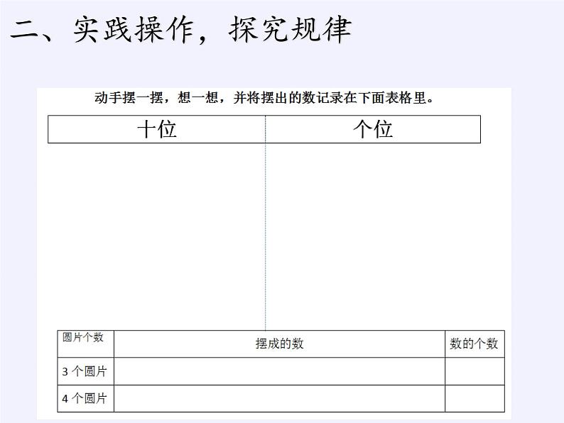 一年级下册教学课件-☆摆一摆，想一想（6）-人教版 (共23张PPT)第6页