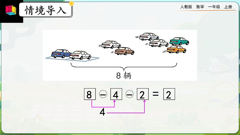 【最新教材插图】人教版数学一上 5.20《练习十四》课件+课后练习05