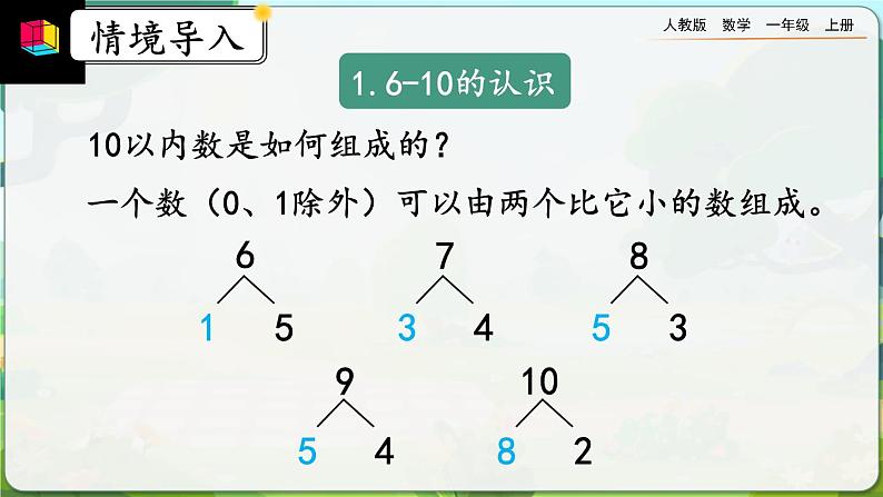 【最新教材插图】人教版数学一上 5.24《练习十六》课件+课后练习06