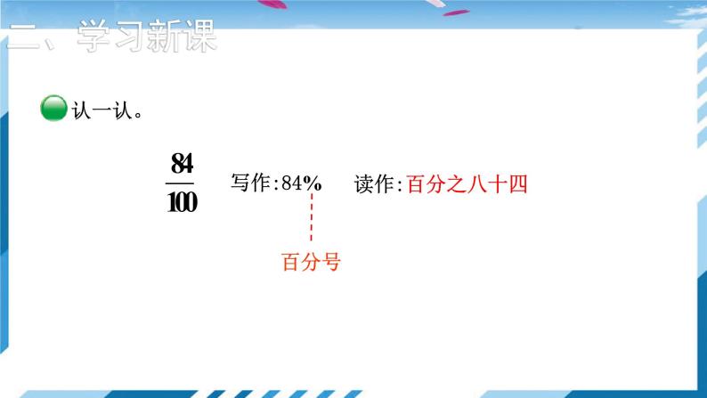 北师大版六年级上册1 百分数的认识教课课件ppt-教习网|课件下载