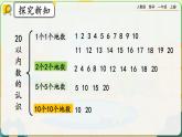 【最新教材插图】人教版数学一上 9.1《认识20以内的数》课件+课后练习