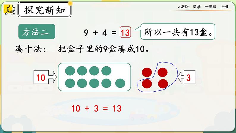 8.1《9加几》课件第6页