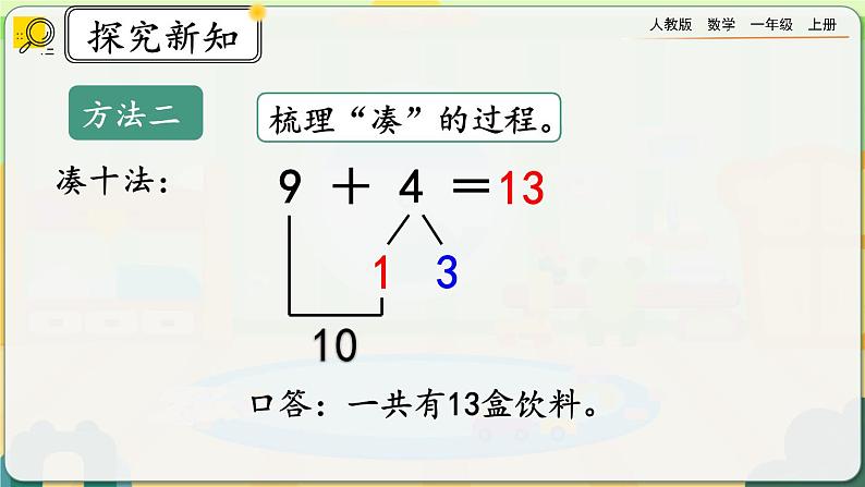 8.1《9加几》课件第7页