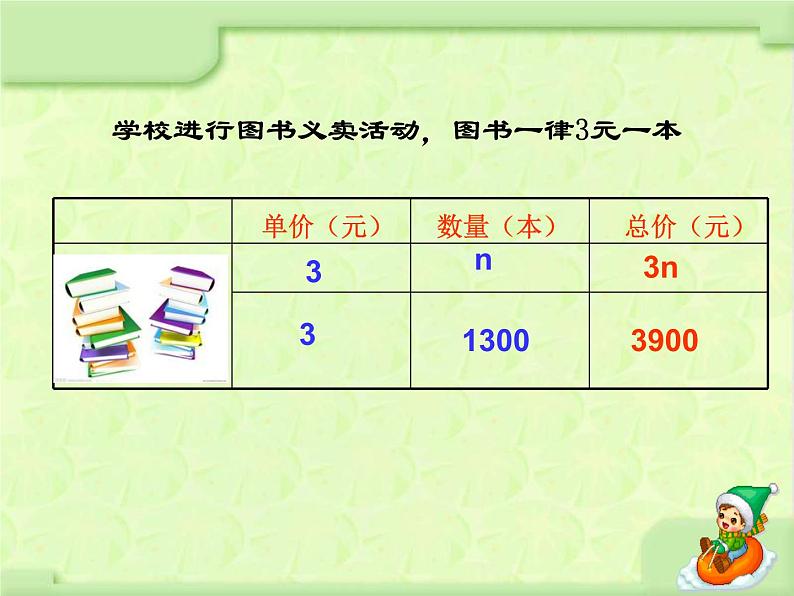 五年级上册数学课件-4.1 简易方程（用字母表示数）▏沪教版  (共12张PPT)(2)第4页