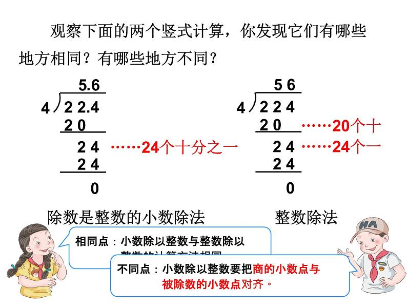 五年级上册数学课件－3.1除数是整数的小数除法｜青岛版 (共16张PPT)07