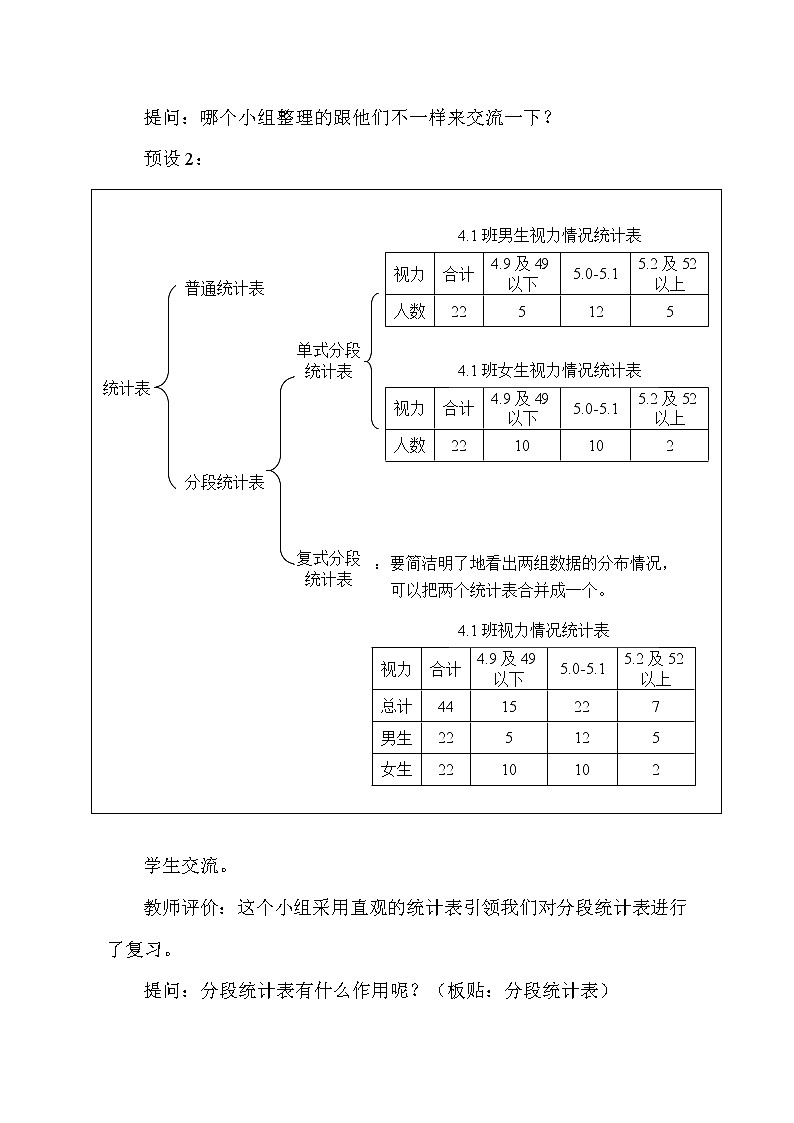 四年级上册数学教案－总复习｜青岛版（五年制）第3页