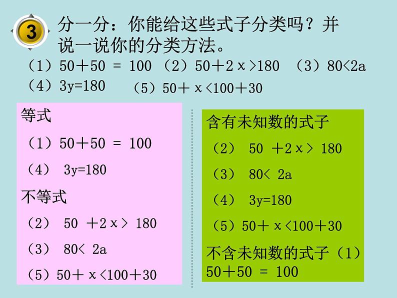 五年级上册数学课件-4.3 简易方程（方程）▏沪教版 (共15张PPT)第7页