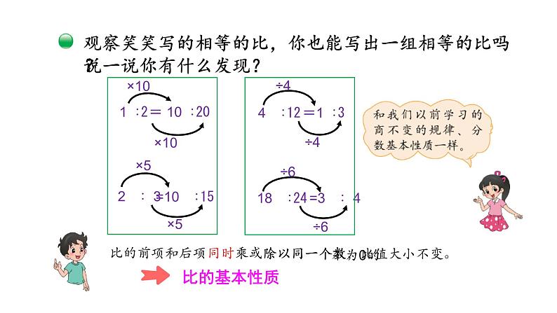 小学数学 北师大版 六年级上册 第六单元第3课时《比的化简》 课件05