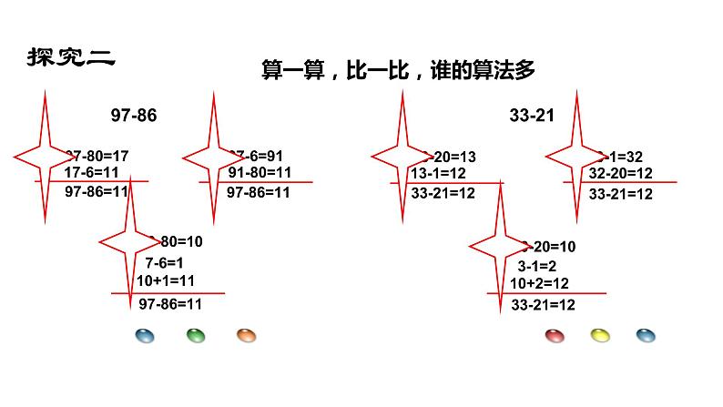 一年级下册数学课件-两位数减两位数（不退位）沪教版(共17张PPT)08