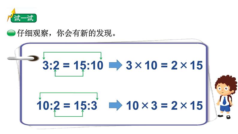 小学数学 北师大版 六年级下册 第二单元第02课时《比例的认识（试一试）》  课件第7页