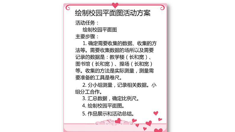 小学数学 北师大版 六年级下册 数学好玩第01课时《绘制校园平面图》课件07