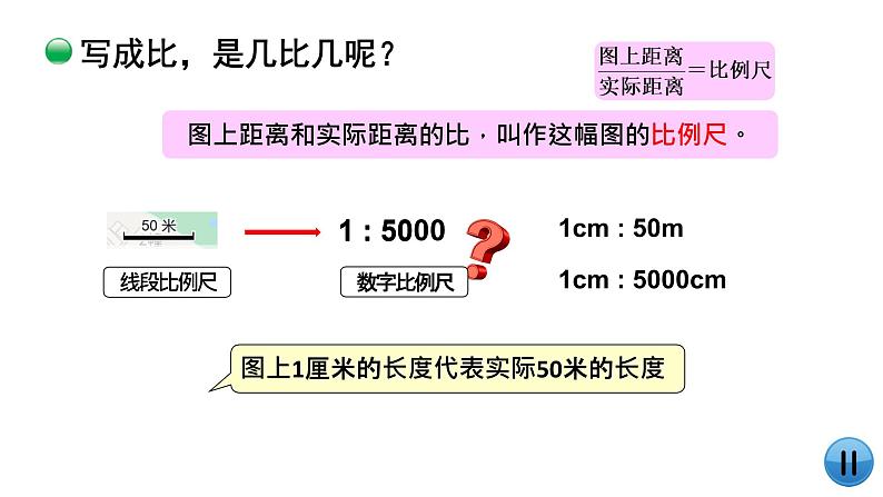 小学数学 北师大版 六年级下册 第二单元第04课时《比例尺》  课件第8页