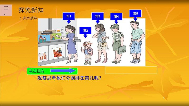 一年级数学上册教学课件-3.3第几3-人教版(共32张PPT)第5页