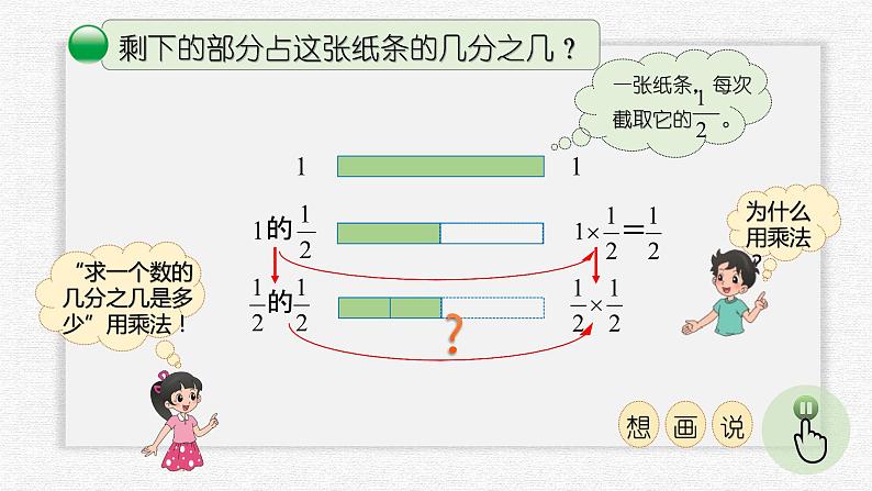 小学数学 北师大版 五年级下册 第三单元第05课时《分数乘法（三）》PPT 课件04