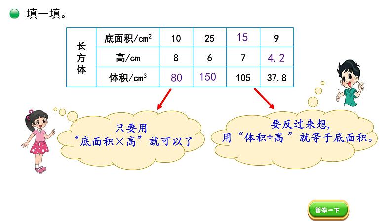 小学数学 北师大版 五年级下册 第四单元第05课时《长方体的体积（试一试）》 PPT 课件07