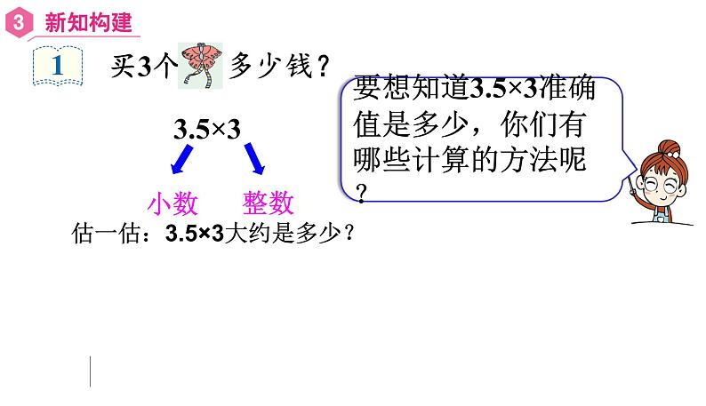 【同步备课】第1课时小数乘整数 （课件）五年级数学上册（人教版）第7页