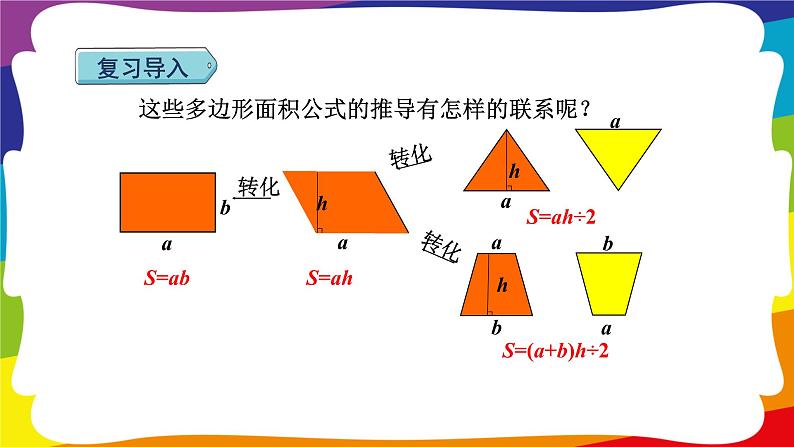 期末复习 图形与几何（一）：多边形面积 (新插图授课课件)人教版五年级数学上册03